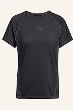 adidas T-Shirt Seamless Knitted schwarz