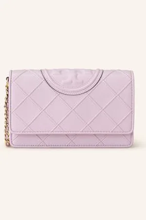 Tory Burch Torba Na Ramię Fleming lila