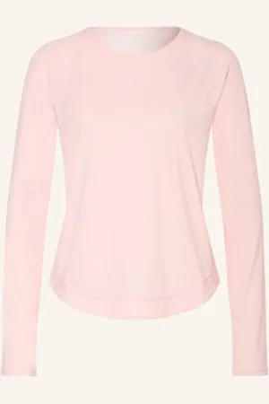 Sweaty Betty Koszulka Z Długim Rękawem Breath Easy pink