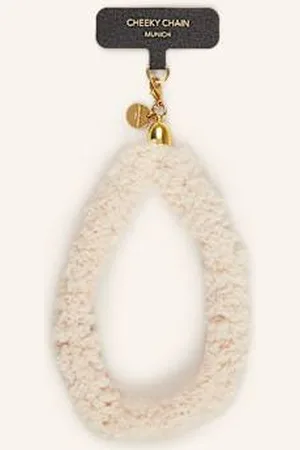 CHEEKY CHAIN MUNICH Łańcuszek Do Smartfona Teddy beige