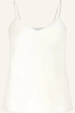 Patrizia Pepe Top Satynowy beige