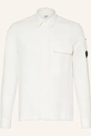 C.P. Company Overjacket Lens Z Lnu weiss