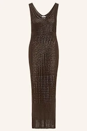 Max Mara Sukienka Z Dzianiny Valois braun