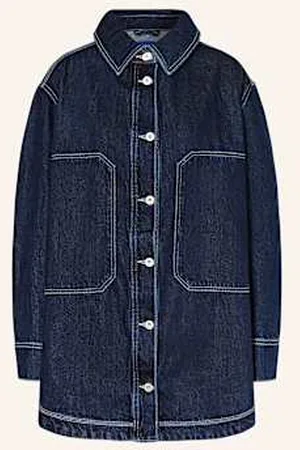 Hugo Blue Overjacket Z Jeansu Galane blau