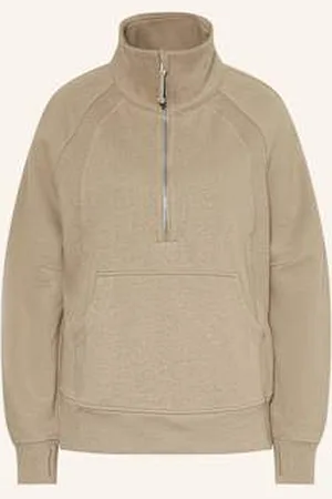 Lululemon Bluza Dresowa Typu Troyer Scuba braun