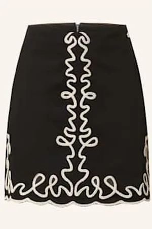 HUGO BOSS Spódnica Valembroi schwarz
