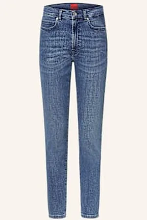 HUGO BOSS Jeansy Skinny blau