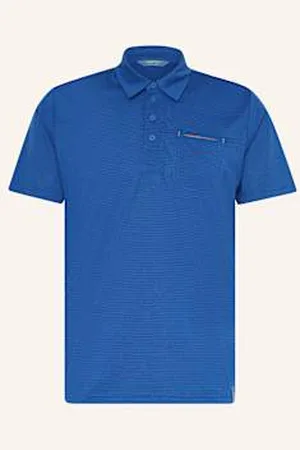 Meru Funkcyjna Koszulka Polo Rundu blau
