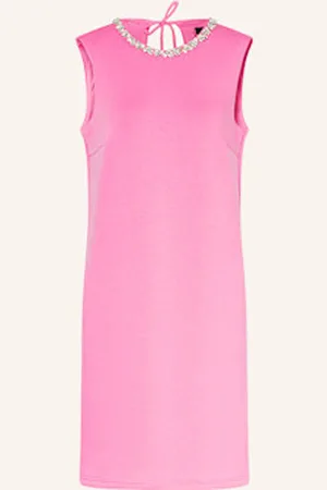 Oui Sukienka Z Koronki pink