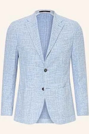Windsor Marynarka Giro Shaped Fit blau