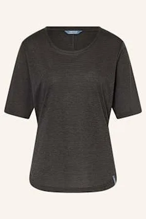 Meru T-Shirt Rundu schwarz