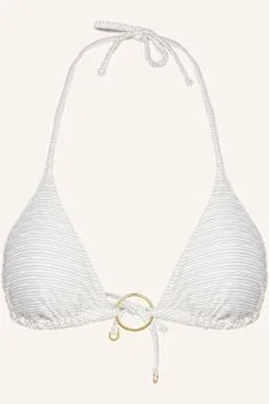 Banana Moon Góra Od Bikini Trójkątnego Jotrao Calicari Z Błyszczącą Przędzą weiss