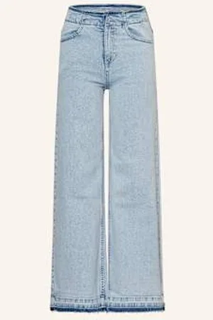 s.Oliver Jeansy Wide Leg blau