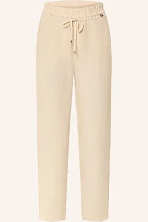 Marc Cain Spodnie Rhodos W Stylu Dresowym beige