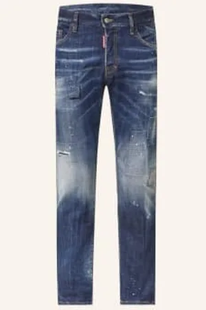 Dsquared2 Jeansy Skater Slim Fit blau