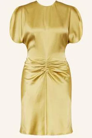 Victoria Beckham Sukienka Satynowa gruen