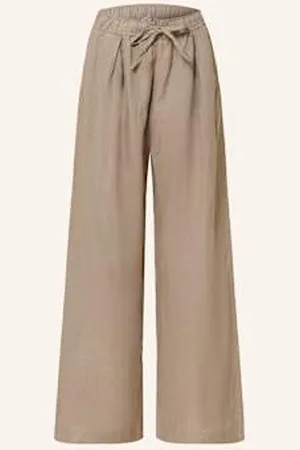 SOSUE Spodnie Marlena Josy Z Lnu beige