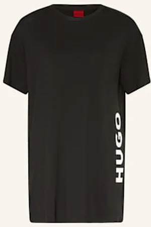 HUGO BOSS Koszula Nocna schwarz