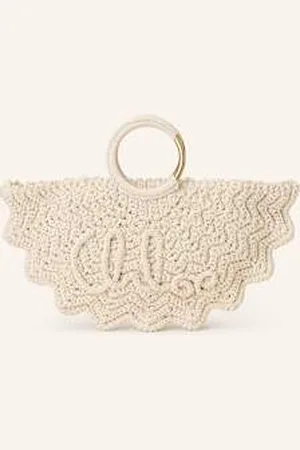 Chloé Torebka Bracelet Paravent beige