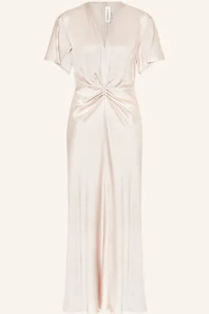Victoria Beckham Sukienka Satynowa pink