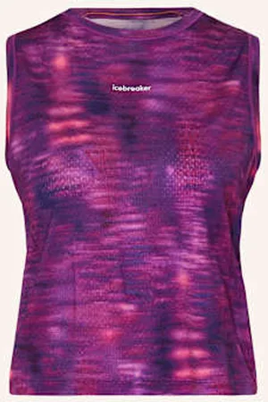Icebreaker Tank Top Merinomix 125 Cool-Lite™ Speed lila