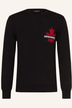 Dsquared2 Sweter schwarz