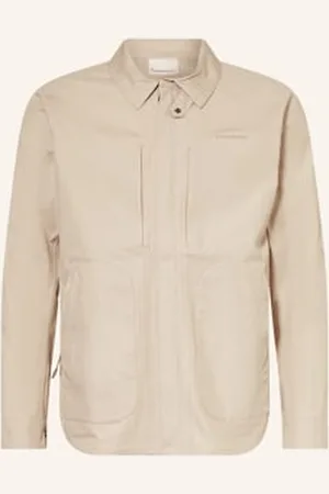 Knowledge Cotton Apparal Overjacket Vent beige
