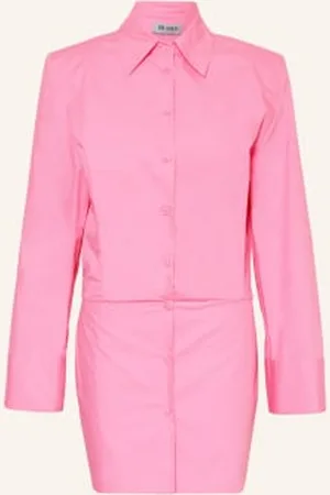 The Attico Sukienka Koszulowa Margot pink