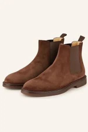 Brunello Cucinelli Botki Chelsea braun