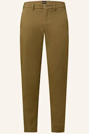 Hiltl Chinosy Slim Fit gruen
