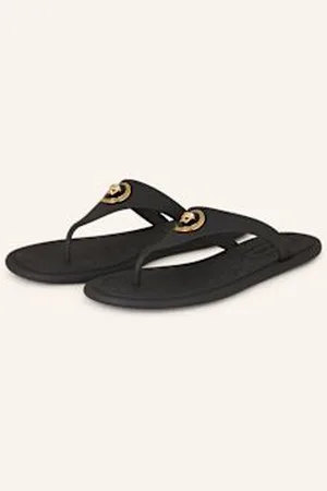 VERSACE Japonki schwarz