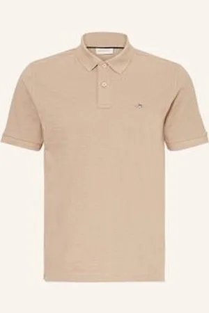 GANT Koszulka Polo Z Piki beige