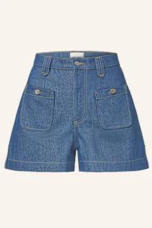 Claudie Pierlot Szorty Jeansowe blau