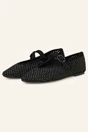 Kurt Geiger Baleriny Mayfair Z Ozdobnymi Kamykami schwarz