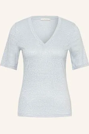 lilienfels T-Shirt Z Błyszczącą Przędzą blau