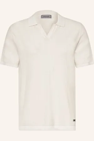Pierre Cardin Koszulka Polo Z Dzianiny weiss