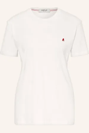 Replay T-Shirt weiss