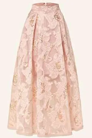TALBOT RUNHOF Spódnica Z Błyszczącą Przędzą rosa