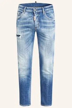 Dsquared2 Jeansy Skater Extra Slim Fit blau