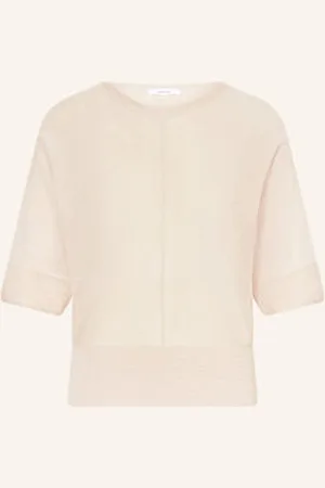 Opus Dzianinowa Koszulka Peronika beige