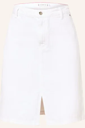 Tommy Hilfiger Spódnica Jeansowa weiss
