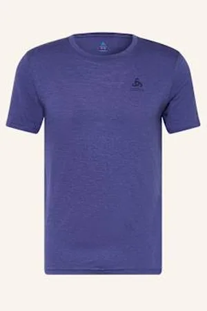 Odlo Koszulka Funkcyjna Natural Merino 160 Z Wełny Merino blau