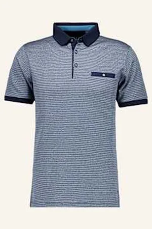 Ragman Koszulka Polo Z Dżerseju blau