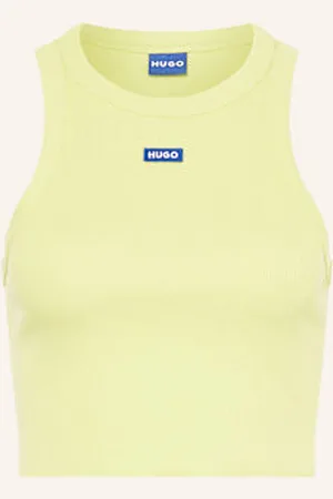 Hugo Blue Krótki Top Baby Tank gruen