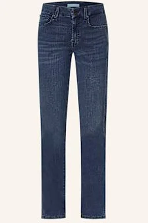 7 for all Mankind Jeansy Straight Kimmie blau