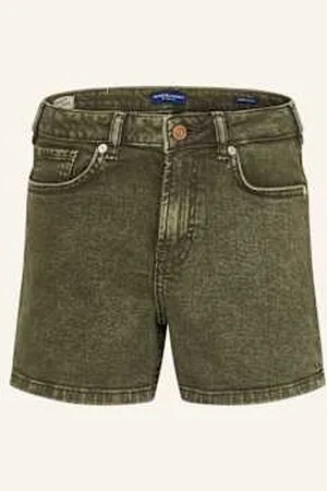 Scotch&Soda Szorty Jeansowe The Ray Relaxed Fit gruen