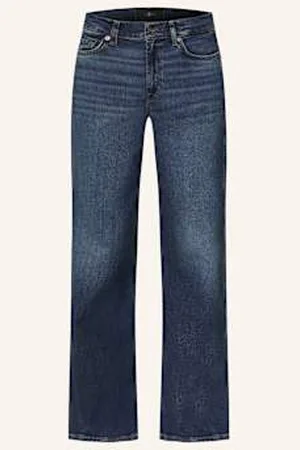 7 for all Mankind Jeansy Wide Leg Lotta blau