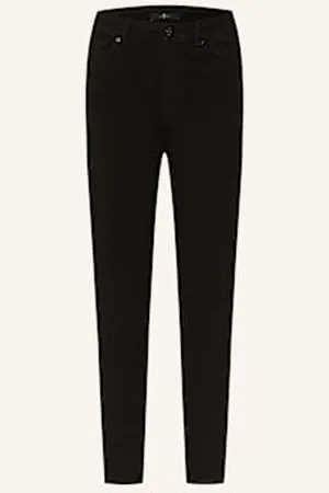 7 for all Mankind Jeansy Skinny Aubrey schwarz