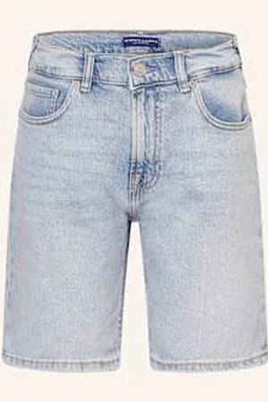 Scotch&Soda Szorty Jeansowe Loose Fit blau