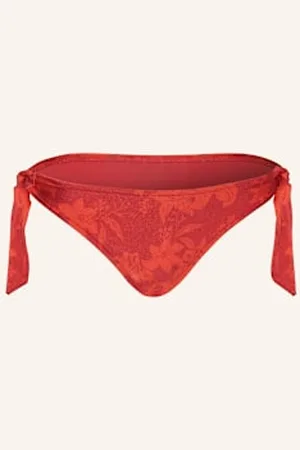 Vilebrequin Dół Od Bikini Trójkątnego Flower Power Flamme rot